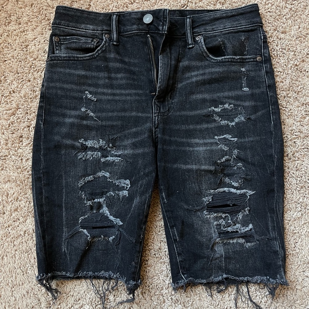 Black American Eagle Airflex Shorts